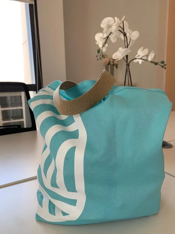 Sac Tote Bag aux Couleurs Des JO en bâche recyclée